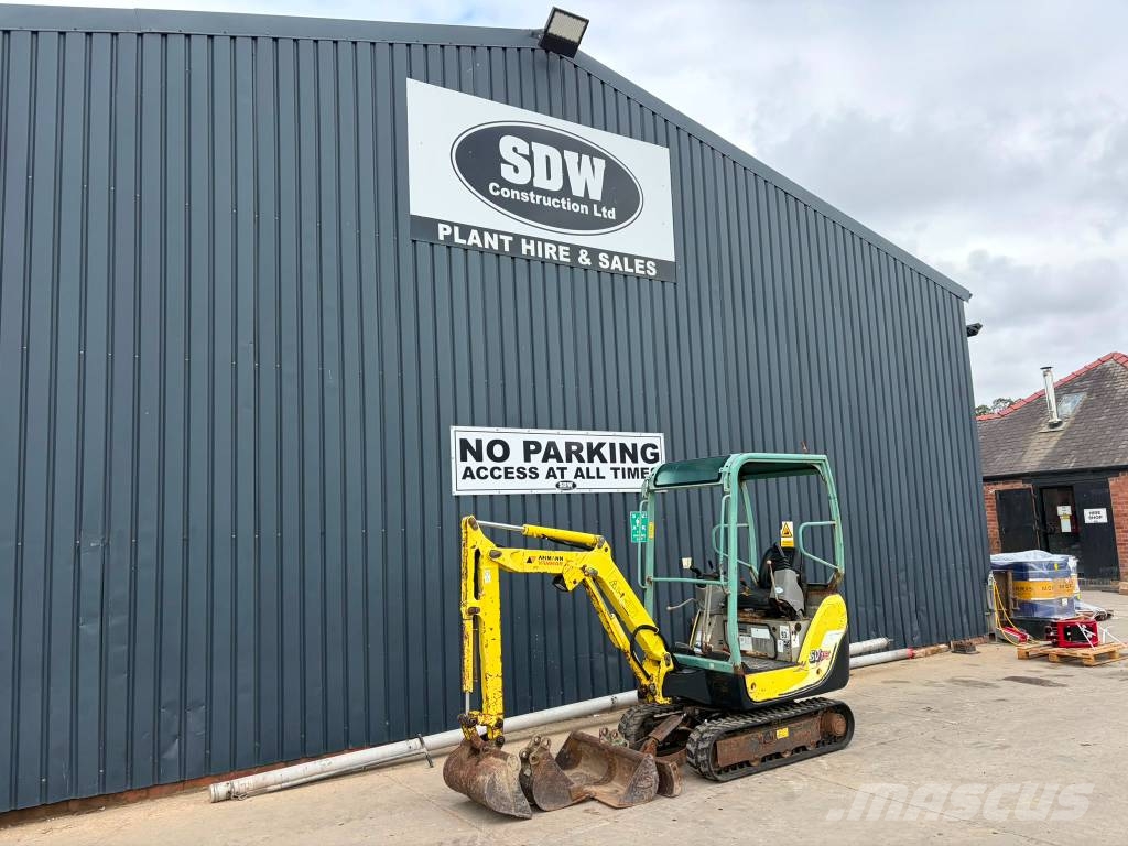 Yanmar SV 15 Εκσκαφάκι (διαβολάκι) < 7t