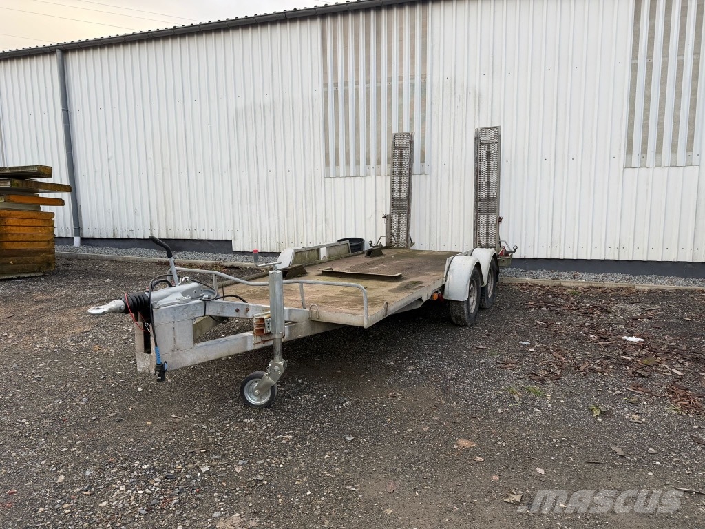 Tandem Tieflader Markquardt 3,5t - K35TB 플랫베드/드롭사이드 트레일러