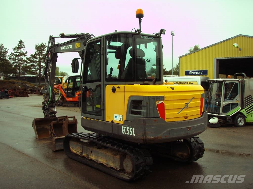 Volvo EC 55 C Міні-екскаватори < 7т