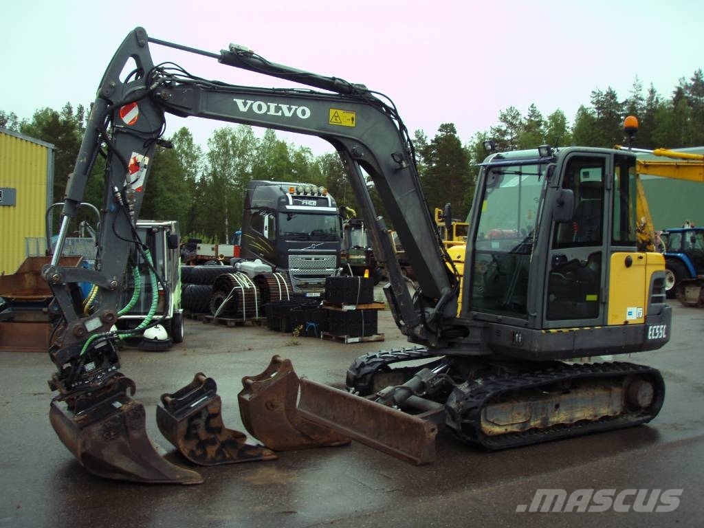 Volvo EC 55 C Міні-екскаватори < 7т