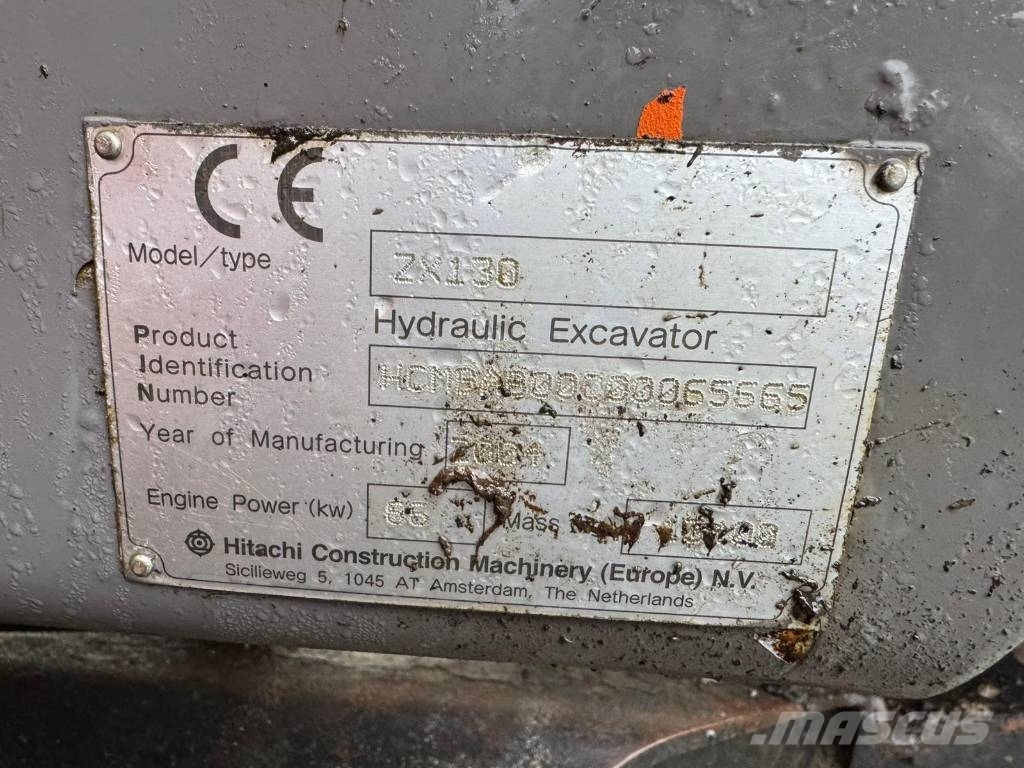 Hitachi ZX 130LCN, 2013, Ireland - Used crawler excavators - Mascus