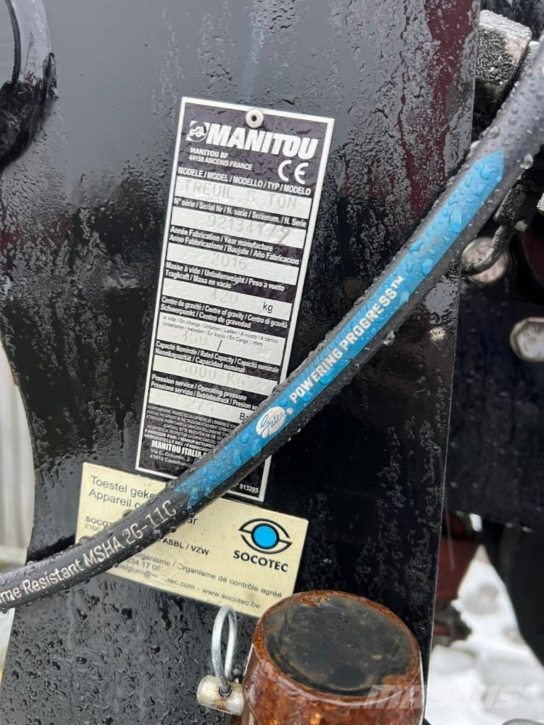 Manitou winch / lier 5000 kg Telescopic handlers