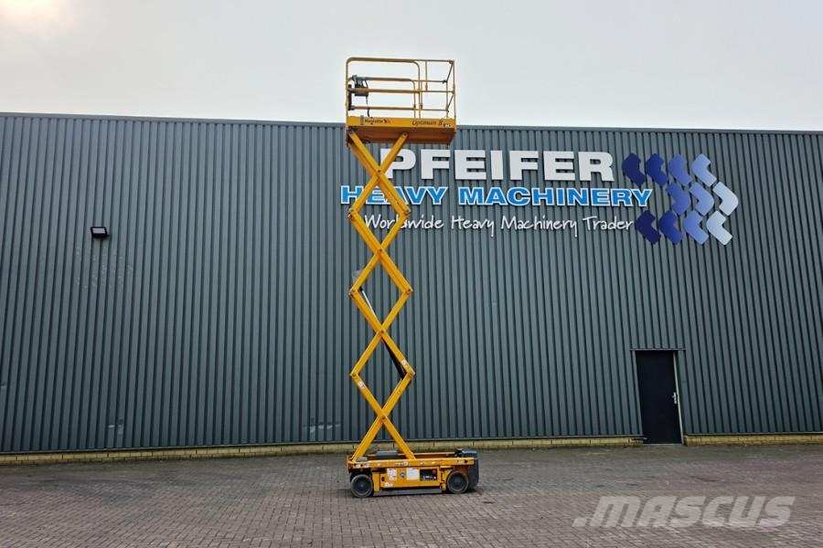 Haulotte Optimum 8 Electric, 7.77m Working Height, 230kg Ca Schaarhoogwerkers