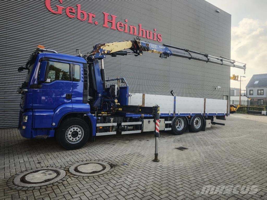MAN TGS 26.440 6x2 Fassi F260XP Visurgājēji celtņi