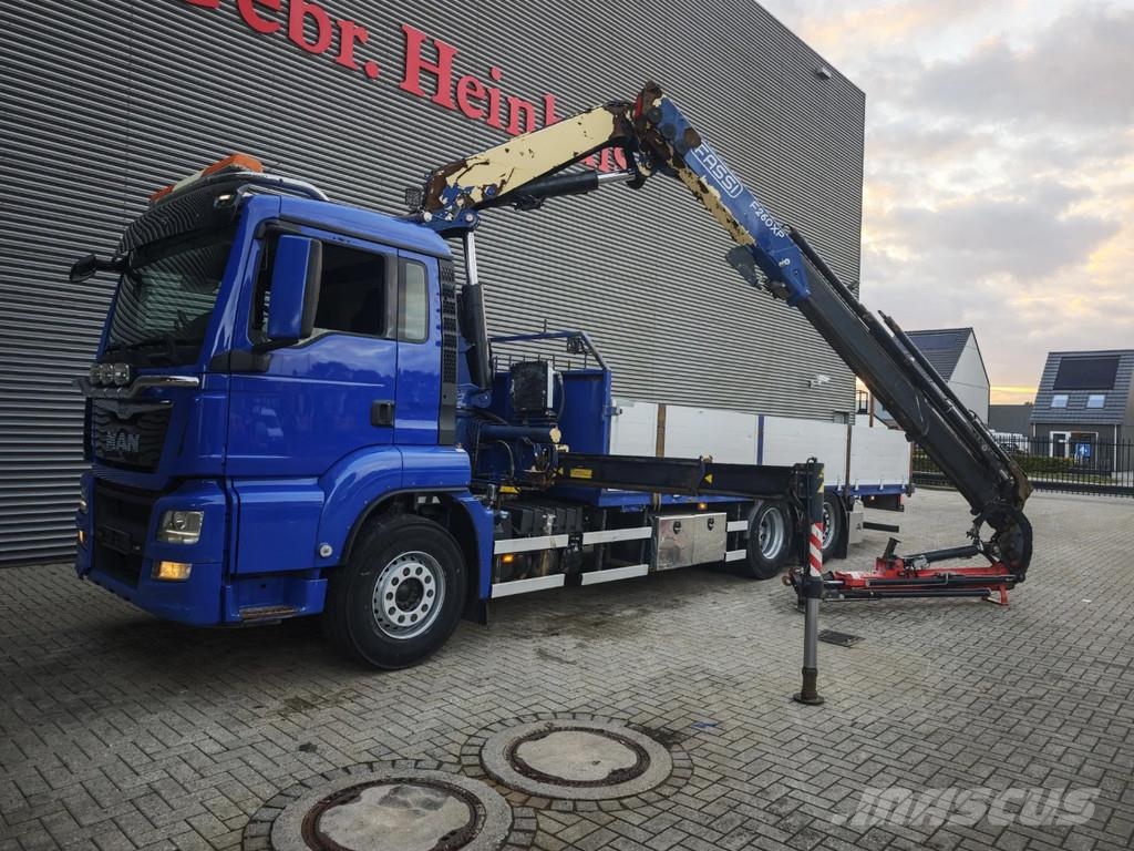 MAN TGS 26.440 6x2 Fassi F260XP Visurgājēji celtņi