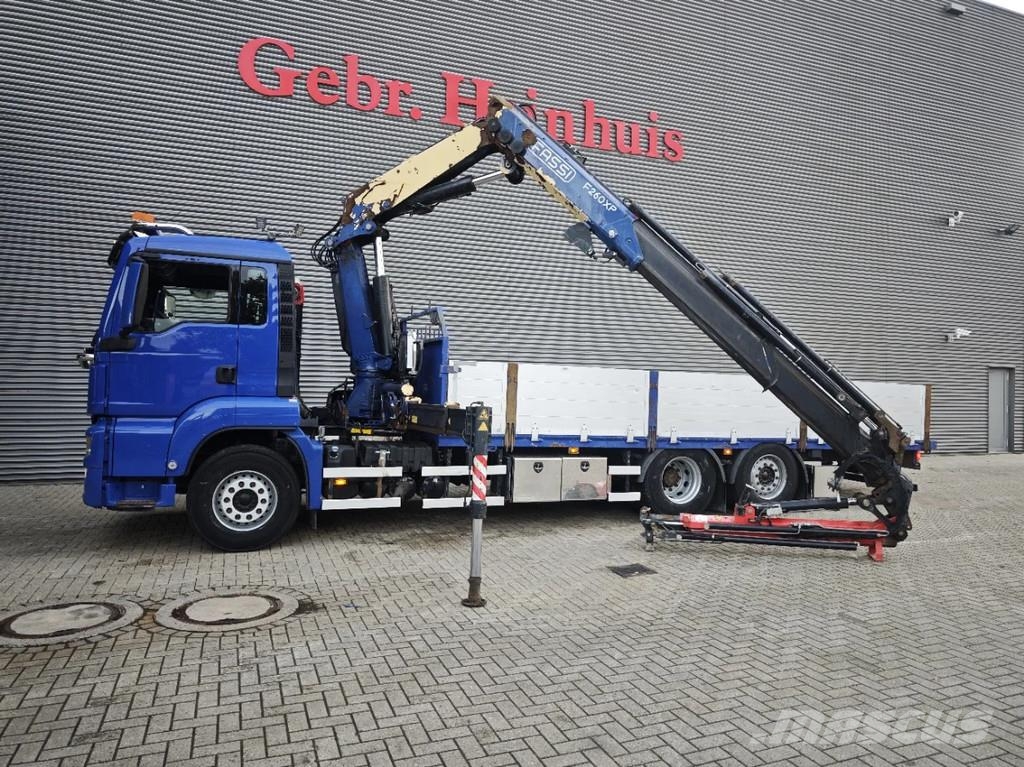 MAN TGS 26.440 6x2 Fassi F260XP Visurgājēji celtņi