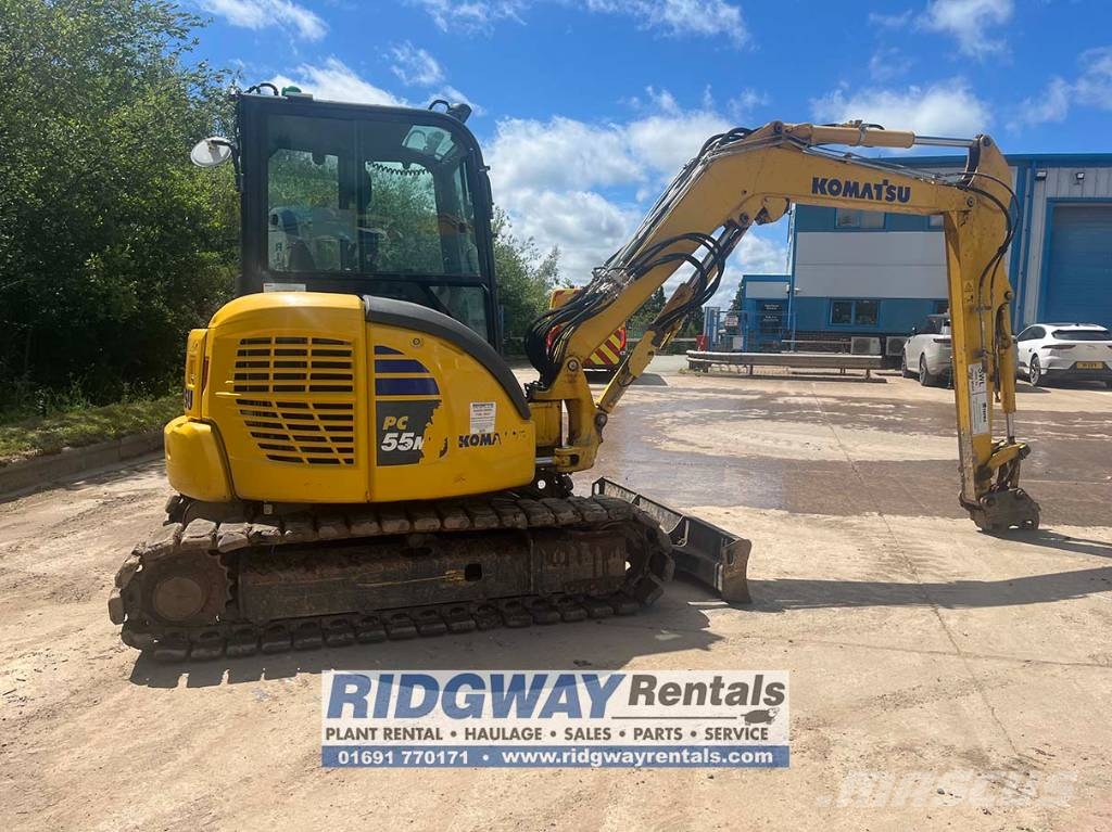 Komatsu PC 55 MR-5 Minikoparki