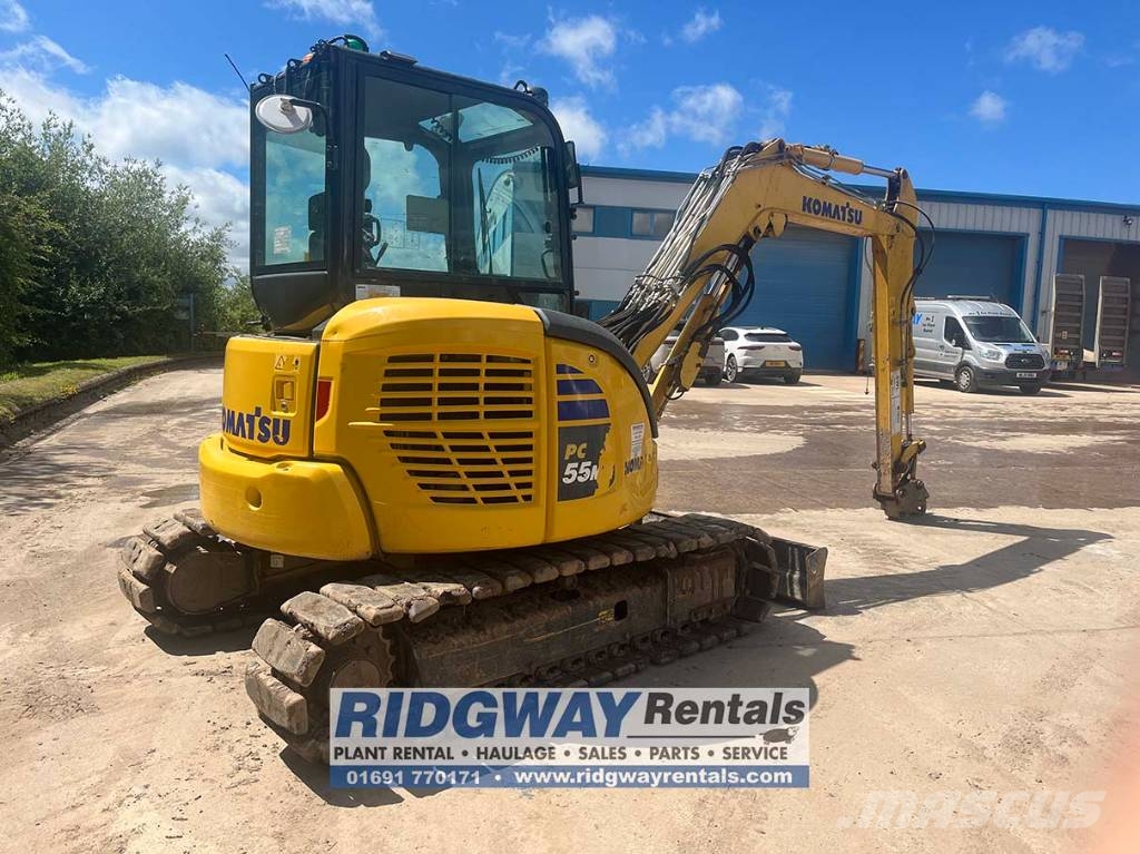 Komatsu PC 55 MR-5 Minikoparki