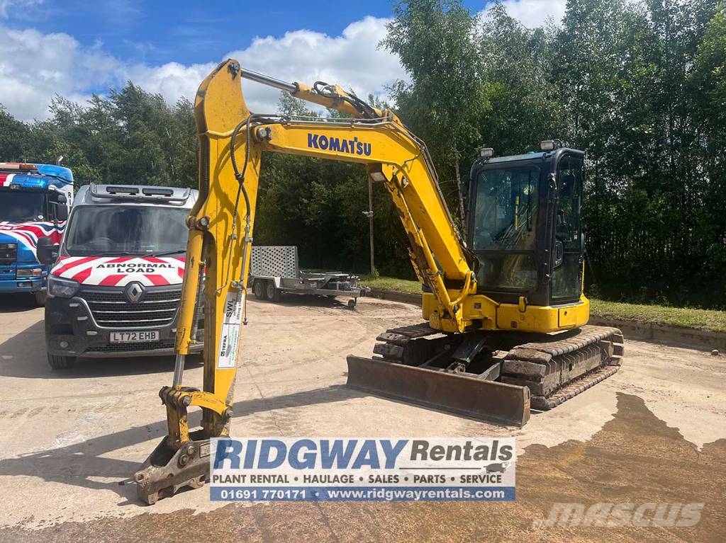 Komatsu PC 55 MR-5 Minikoparki