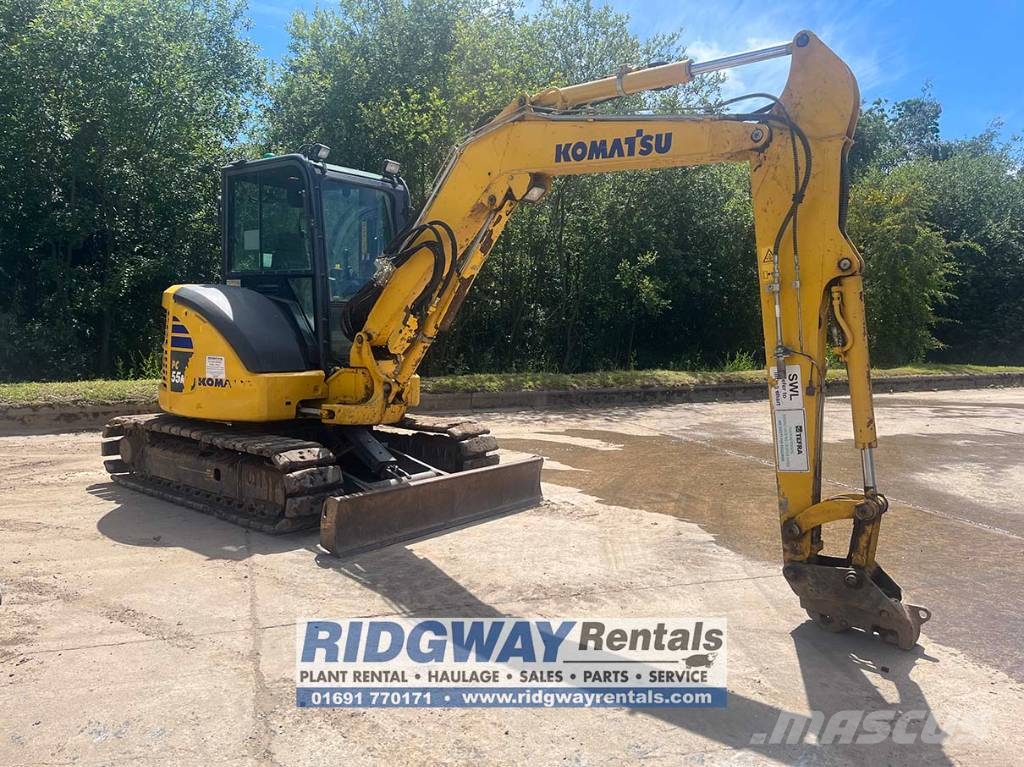 Komatsu PC 55 MR-5 Minikoparki