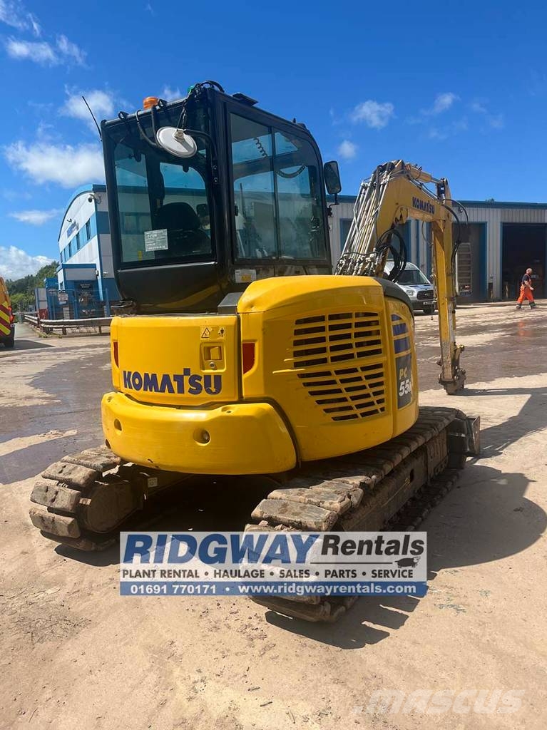 Komatsu PC 55 MR-5 Minikoparki