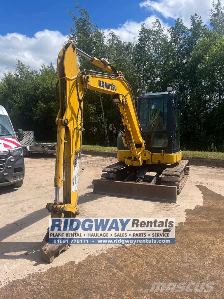 Komatsu PC 55 MR-5 Minikoparki