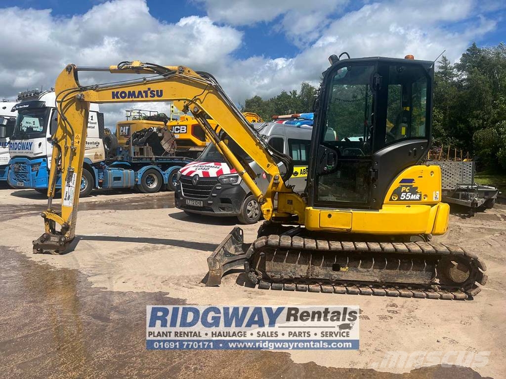 Komatsu PC 55 MR-5 Minikoparki