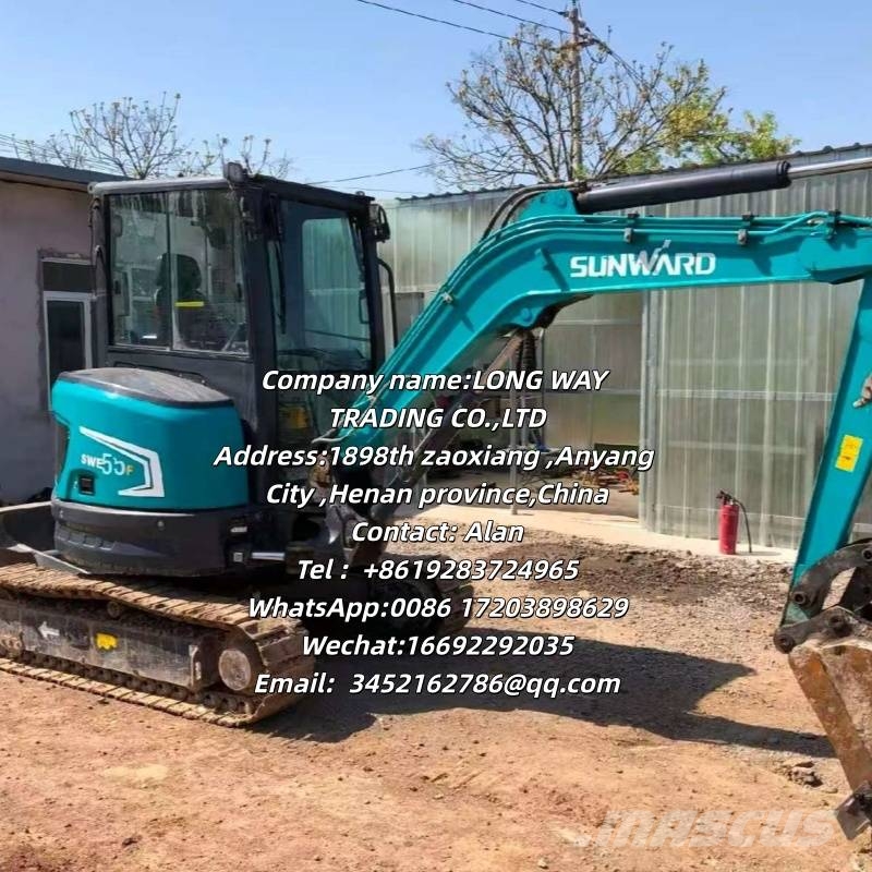 Sunward SWE 35 소형 굴삭기 7톤 미만
