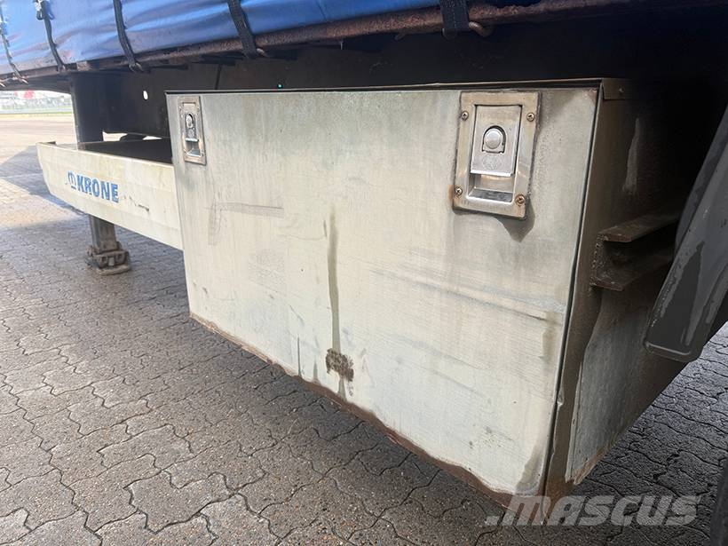Krone 3 axle Curtainsider / Planenauflieger Tentinės puspriekabės