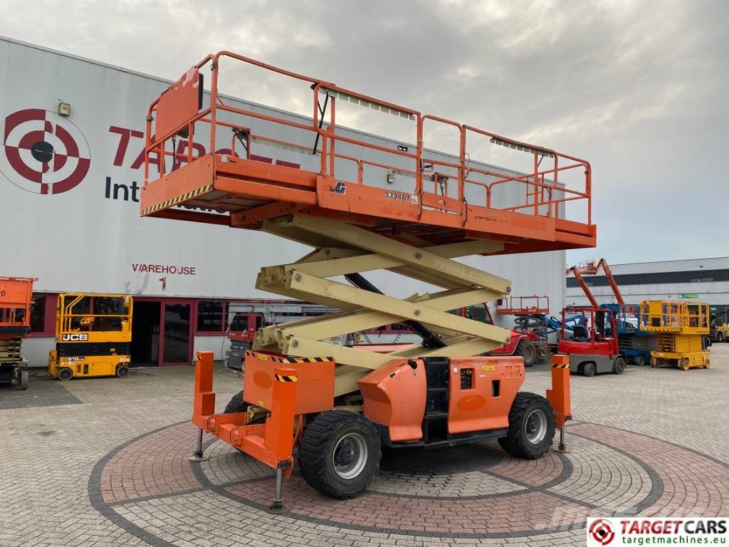 JLG 3394RT Diesel 4x4 Scissor Work Lift 1206cm Käärtõstukid