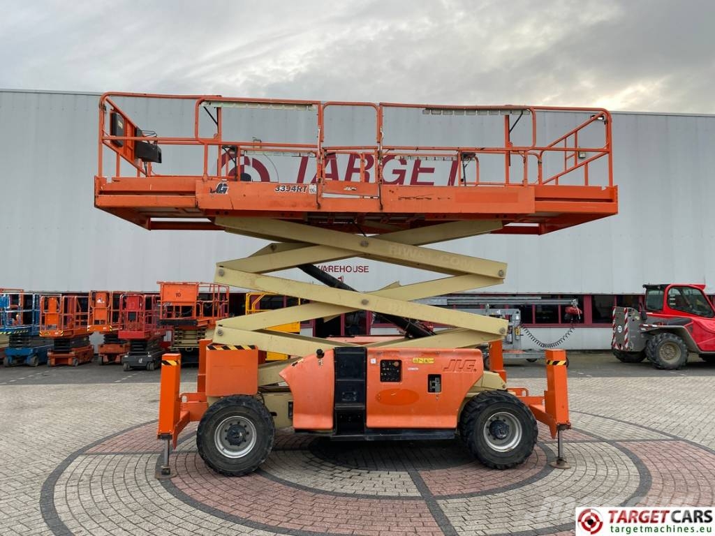 JLG 3394RT Diesel 4x4 Scissor Work Lift 1206cm Käärtõstukid