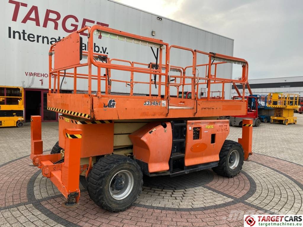 JLG 3394RT Diesel 4x4 Scissor Work Lift 1206cm Käärtõstukid