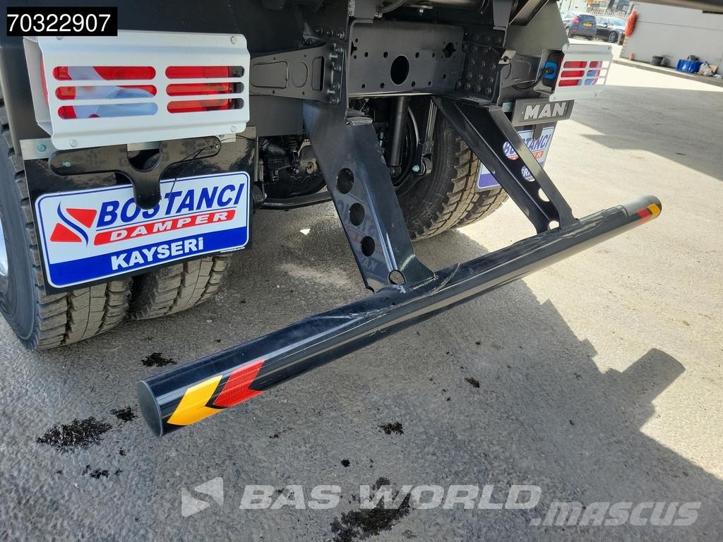 MAN TGS 33.480 6X4 NEW! 20m3 tipper Big-Axle Steel sus شاحنات قلابة