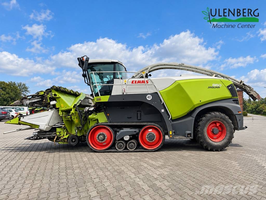 CLAAS Jaguar 960 TerraTrac Кормозбиральні комбайни