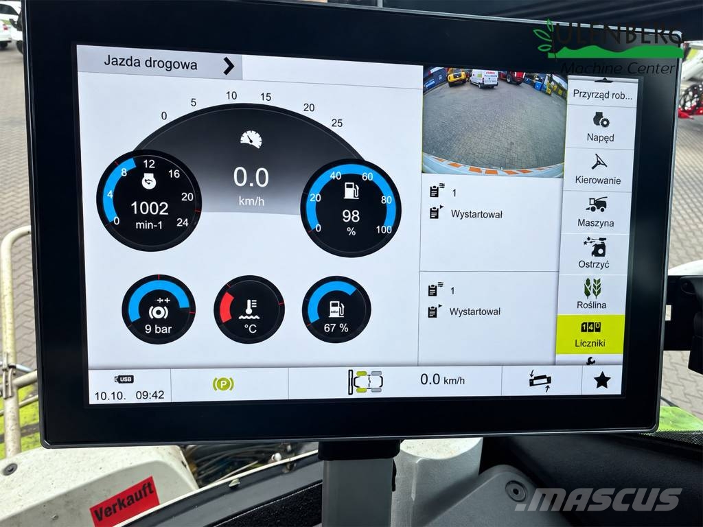 CLAAS Jaguar 960 TerraTrac Кормозбиральні комбайни