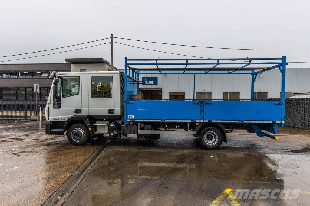 Iveco EUROCARGO ML80E18D-DOKA شاحنات مسطحة/مفصلية الجوانب