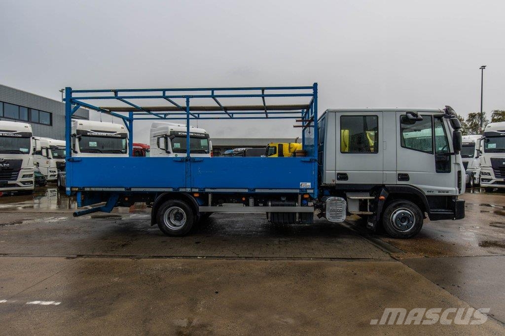 Iveco EUROCARGO ML80E18D-DOKA شاحنات مسطحة/مفصلية الجوانب
