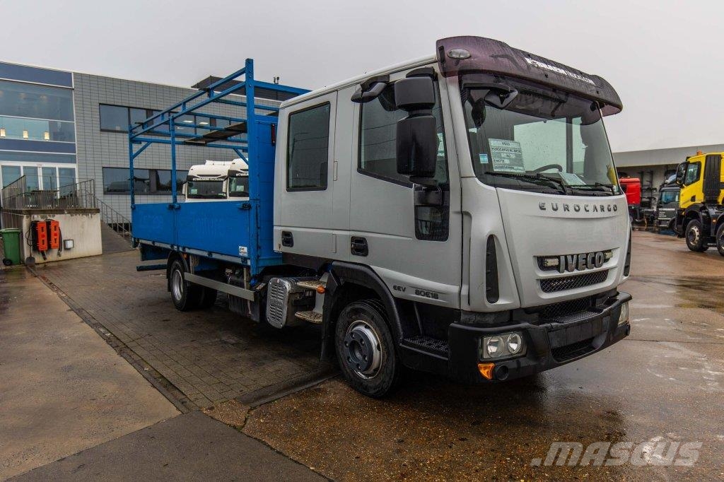 Iveco EUROCARGO ML80E18D-DOKA شاحنات مسطحة/مفصلية الجوانب