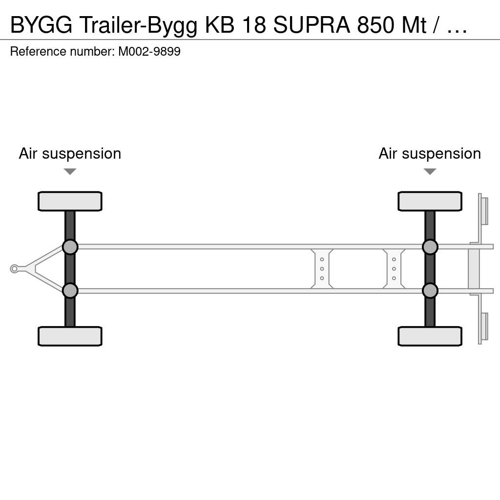 Bygg Trailer-Bygg KB 18 SUPRA 850 Mt / BOX L=6617 Remorque frigorifique