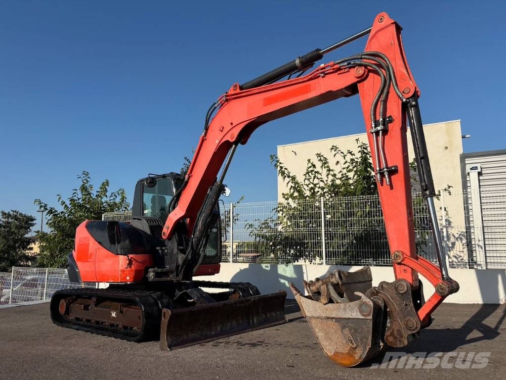 Kubota KX 080-3 A حفارات وسط 7 طن - 12 طن
