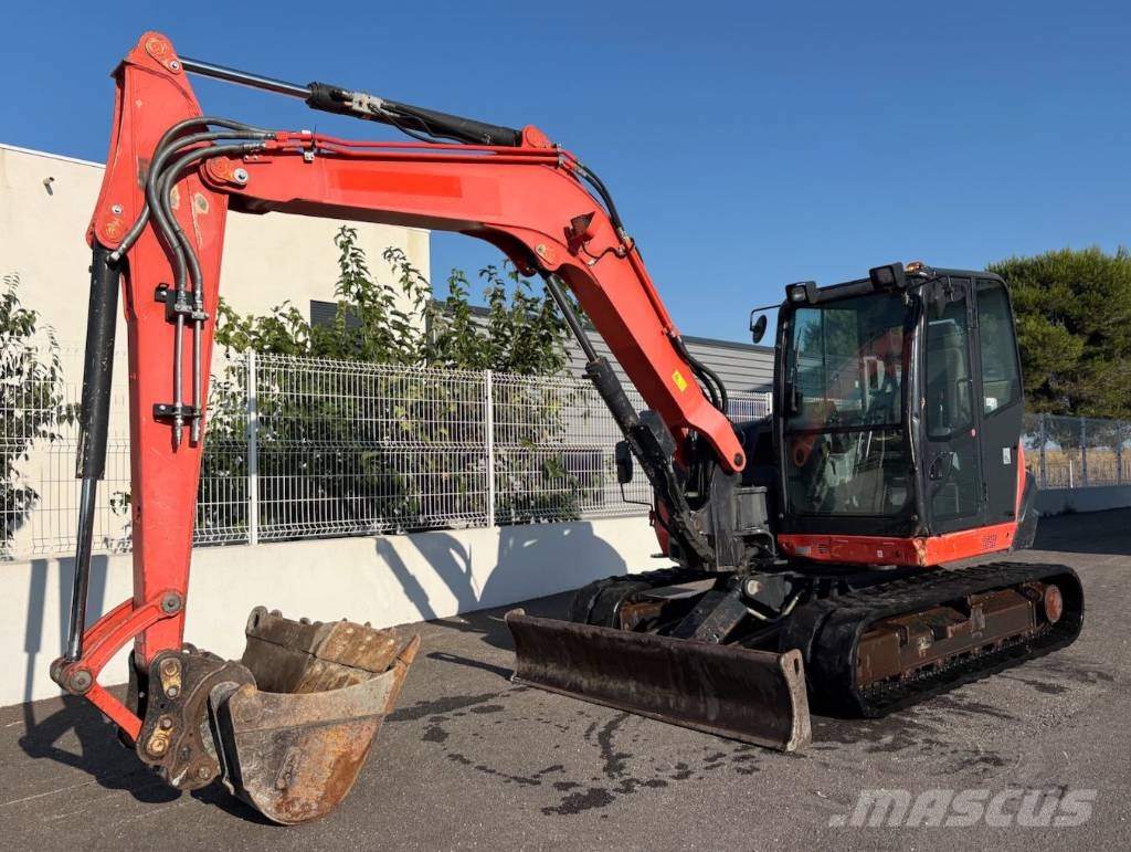 Kubota KX 080-3 A حفارات وسط 7 طن - 12 طن