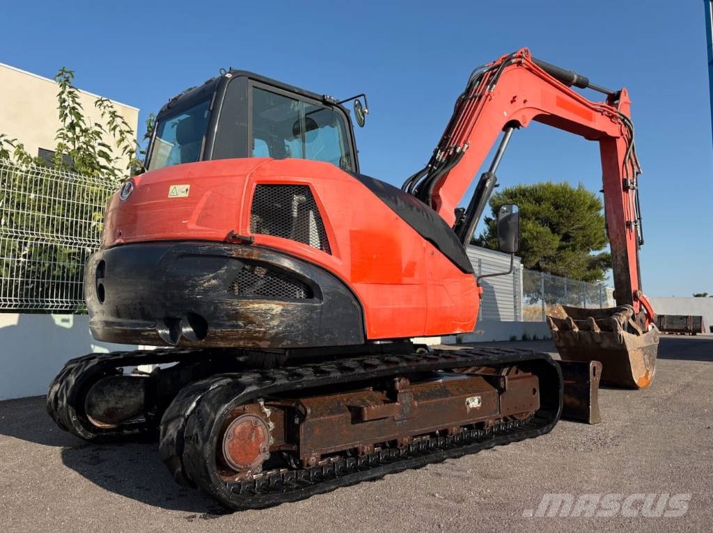 Kubota KX 080-3 A حفارات وسط 7 طن - 12 طن