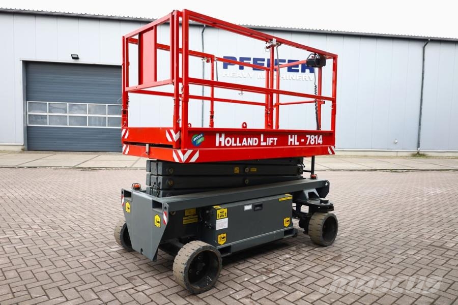 Holland Lift Ecostar HL-7814 Electric, 10m Working Height, 450k Ножничные подъемники