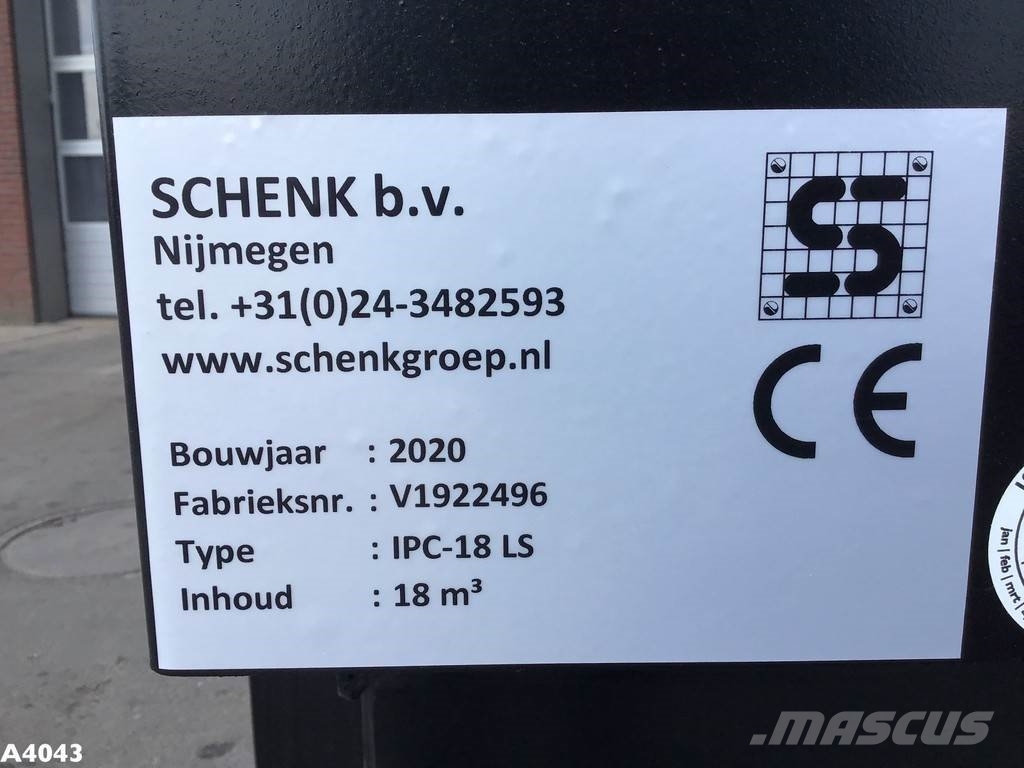  Schenk Perscontainer 18m³ 特种集装箱