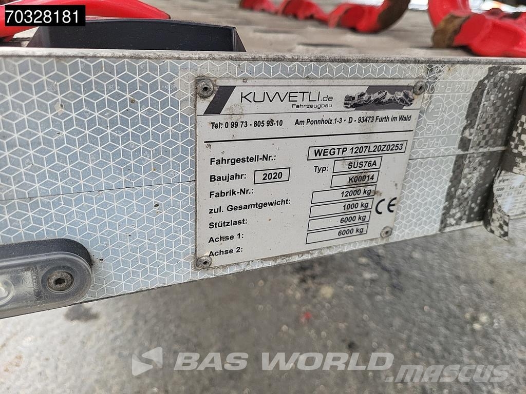 Mercedes-Benz Atego 1230 4X2 Kuvvetli car transporter 6 spots Hy Transport vehicles
