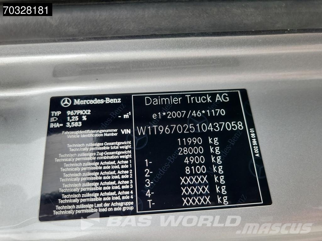 Mercedes-Benz Atego 1230 4X2 Kuvvetli car transporter 6 spots Hy Transport vehicles