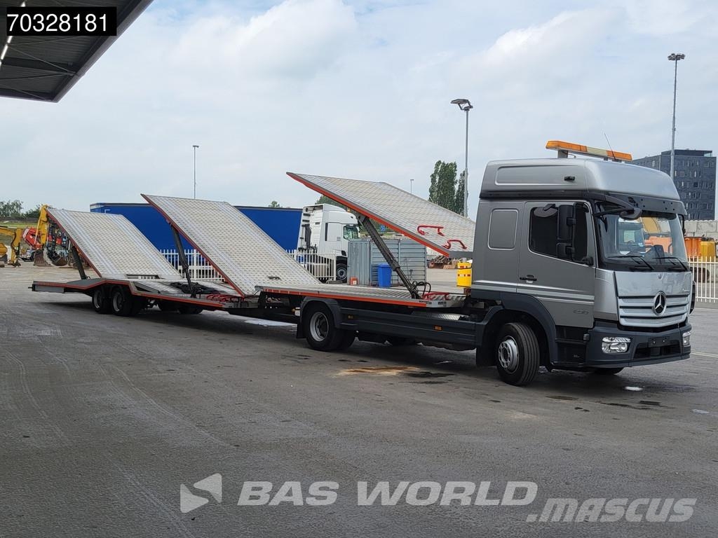 Mercedes-Benz Atego 1230 4X2 Kuvvetli car transporter 6 spots Hy Camiones plataforma