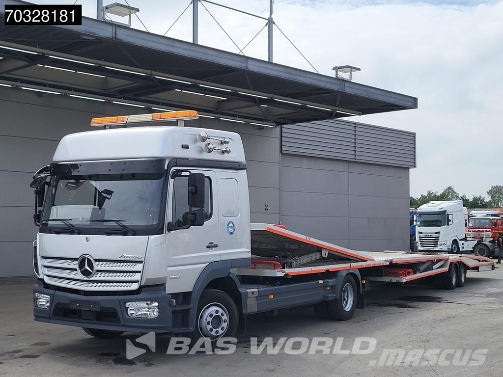 Mercedes-Benz Atego 1230 4X2 Kuvvetli car transporter 6 spots Hy Camiones plataforma