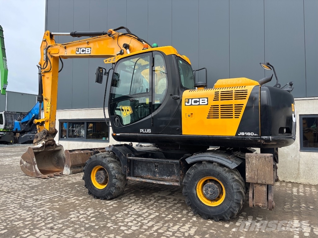 JCB JS 160 W - JS160W - JS 175 W - JS 145 W Колесни екскаватори