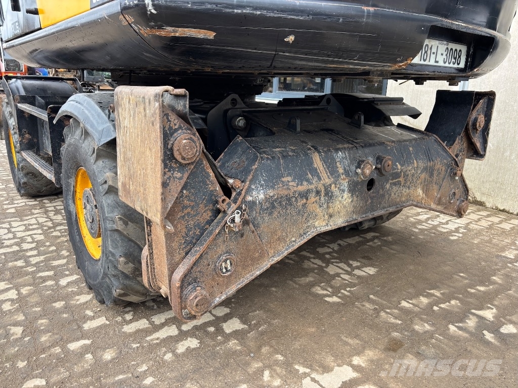 JCB JS 160 W - JS160W - JS 175 W - JS 145 W Колесни екскаватори