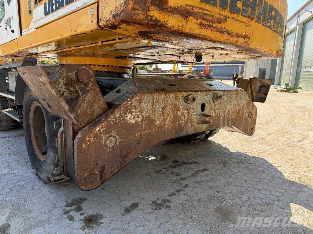 Liebherr A924B Litronic 2x bucket // AIRCON // Outriggers Εκσκαφείς με τροχούς - λάστιχα