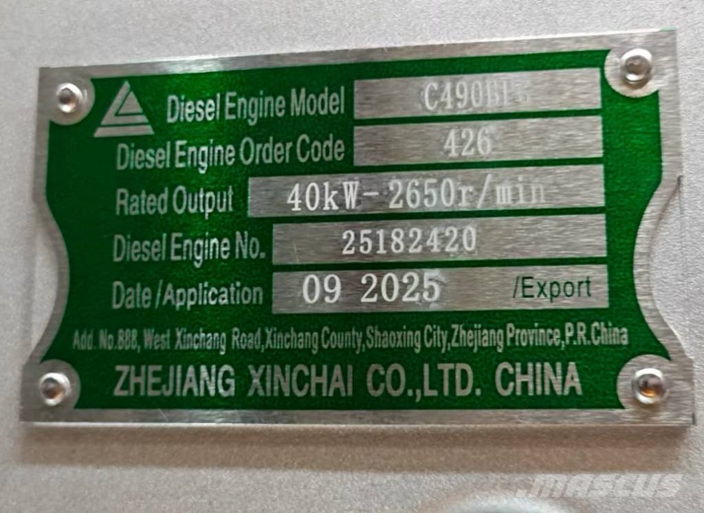 xinchai 650 skid steer loader engine c490 Engines