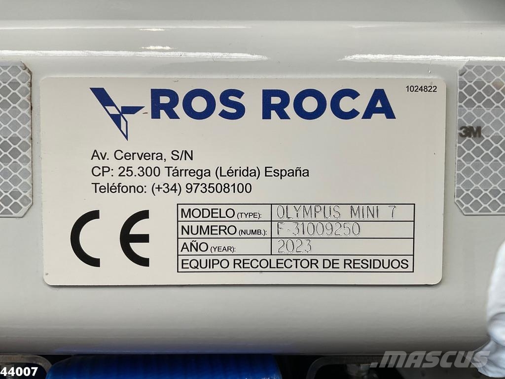 Fuso Canter Terberg RosRoca 7m³ Smetiarske vozidlá