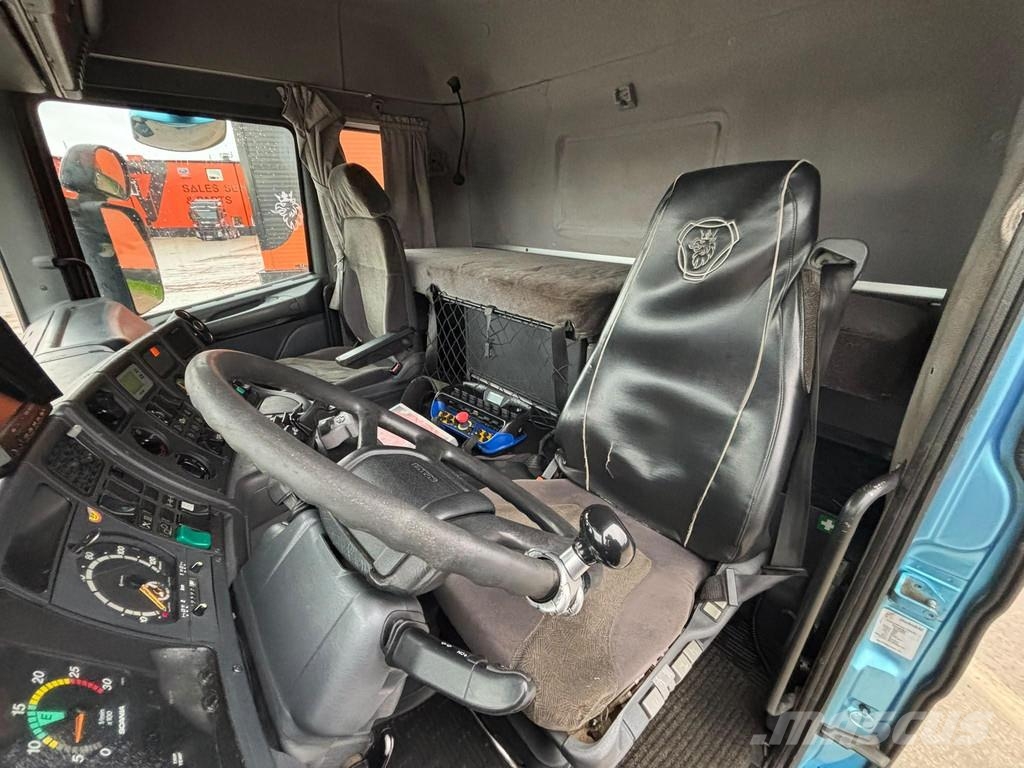 Scania R 124 470 8x2*6 FASSI F800 AXP.26 YEAR 2004 + JIB Kranwagen