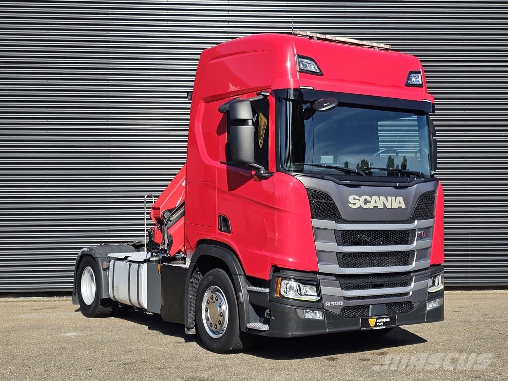 Scania R500 HMF 19 tm CRANE / KRAN / RETARDER Седельные тягачи