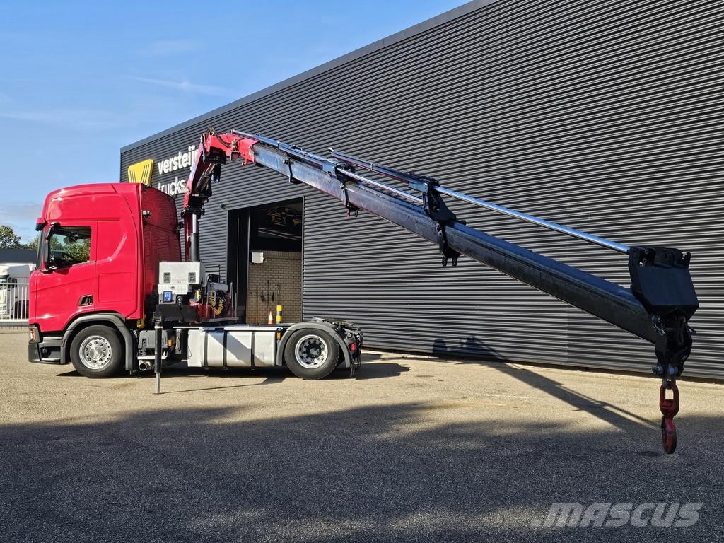 Scania R500 HMF 19 tm CRANE / KRAN / RETARDER Седельные тягачи