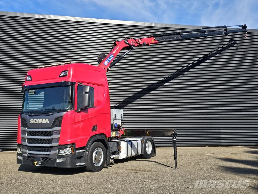 Scania R500 HMF 19 tm CRANE / KRAN / RETARDER Седельные тягачи