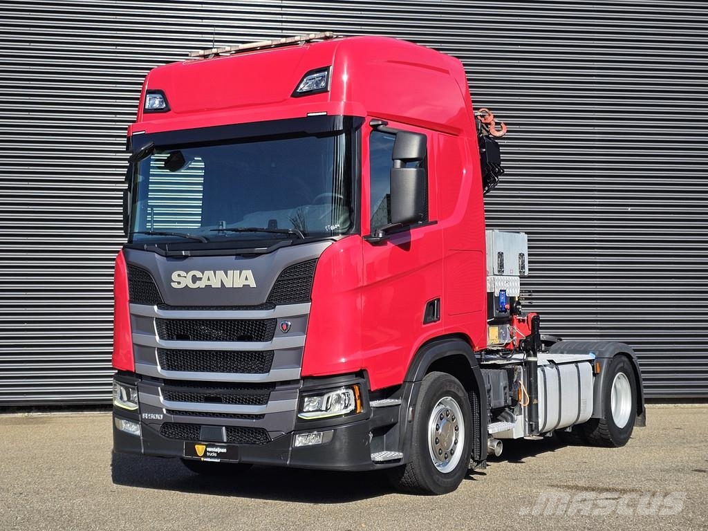 Scania R500 HMF 19 tm CRANE / KRAN / RETARDER Седельные тягачи