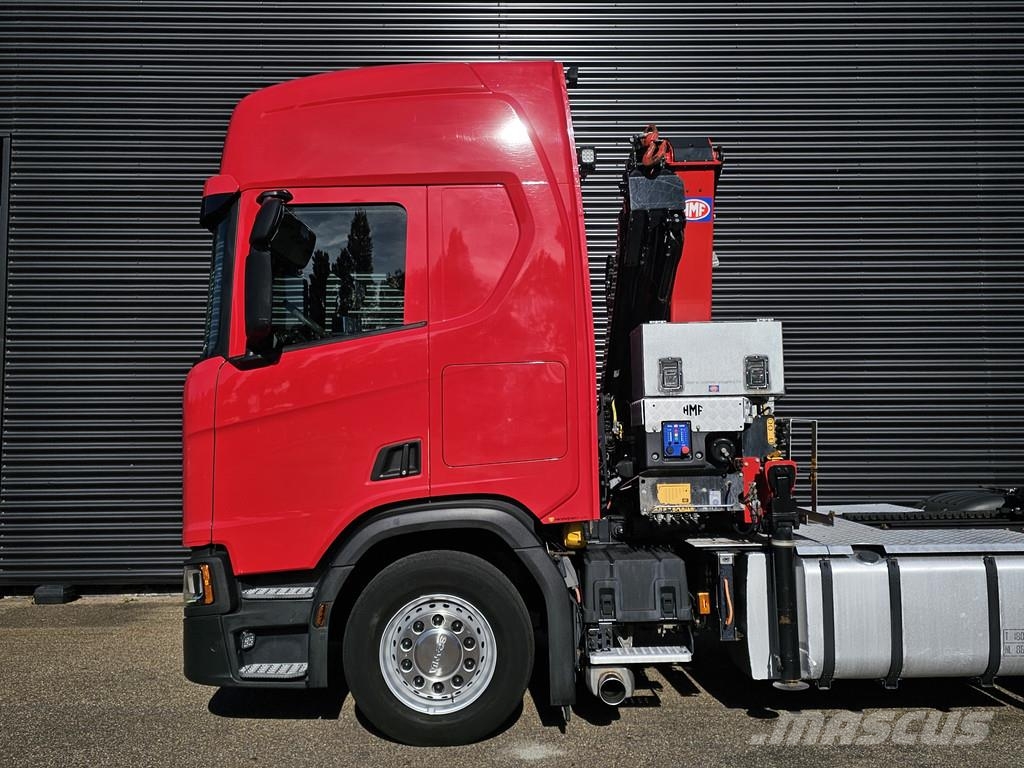 Scania R500 HMF 19 tm CRANE / KRAN / RETARDER Седельные тягачи