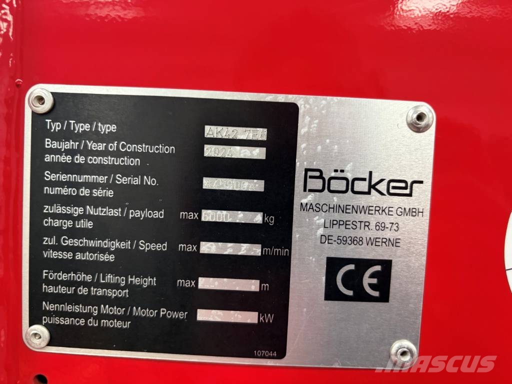 Böcker / Boecker / Bocker AK 42 Mobiilinosturit